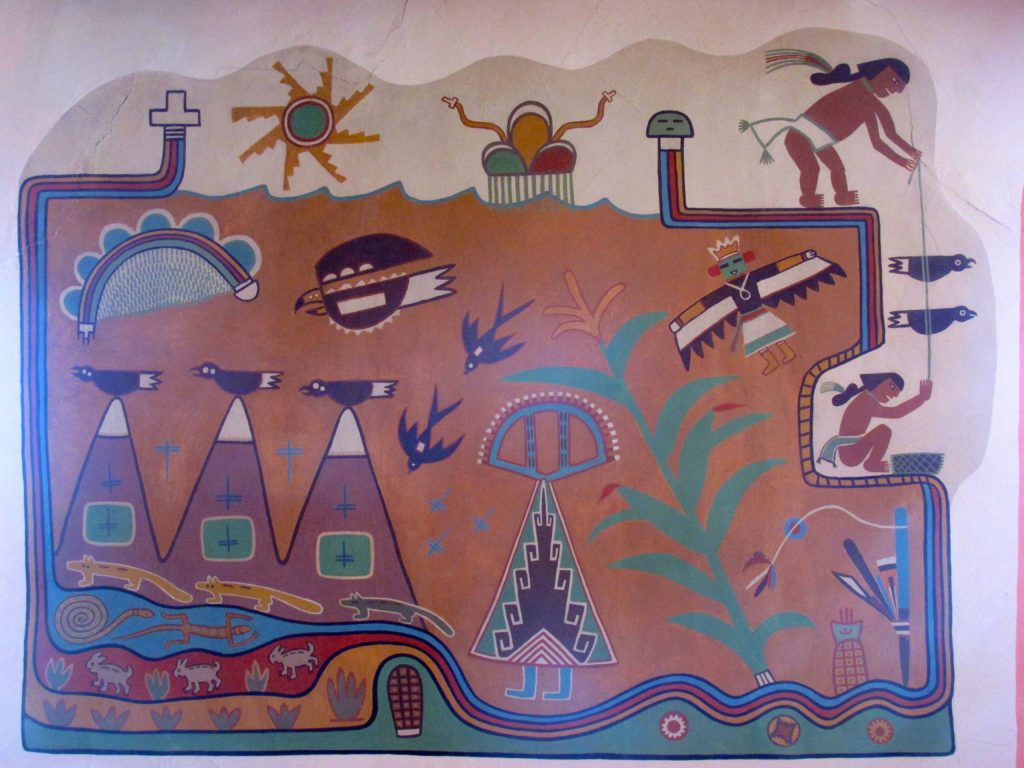 Three Peaks and Corn Planting