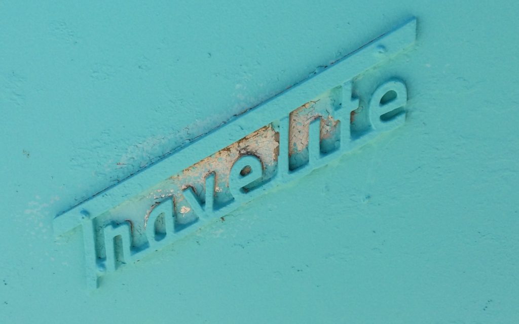 Travelite name plate