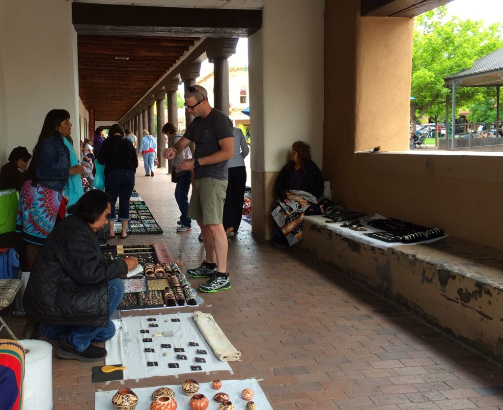 Vendors at Governor's Palace