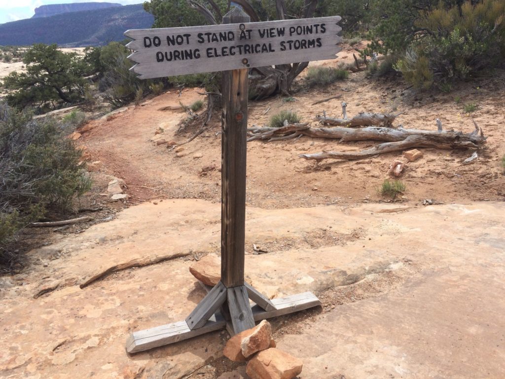 electrical storm sign