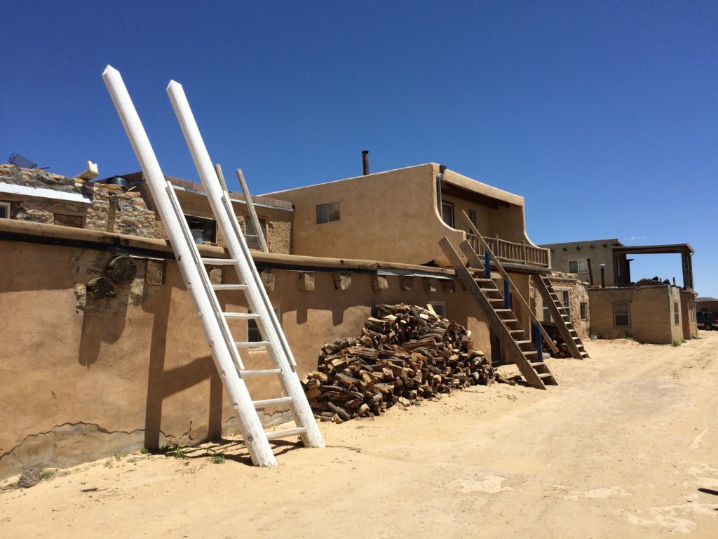 ladders with firewood