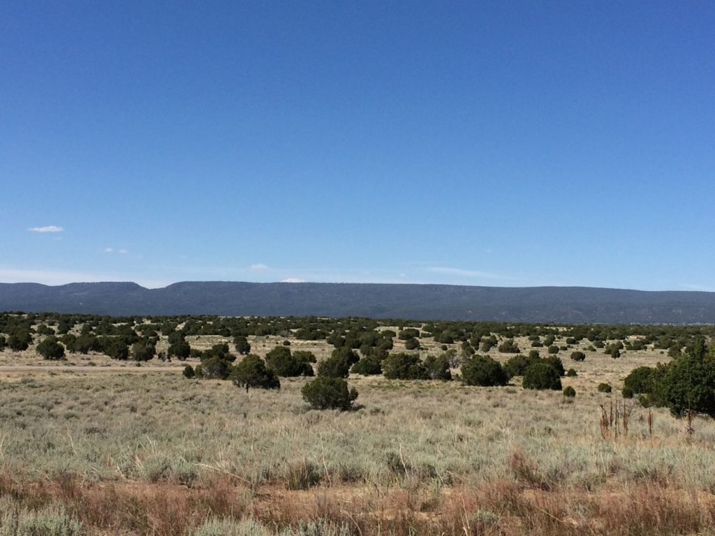 land around the base