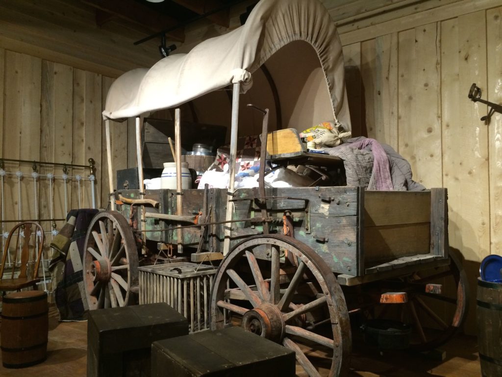 wagon in museum
