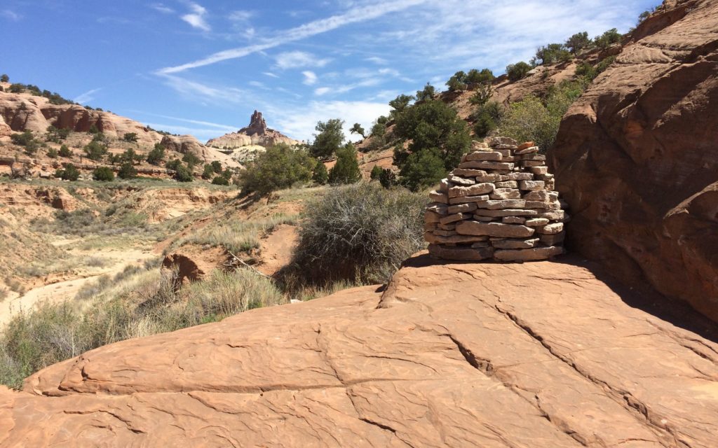 where did the trail go?