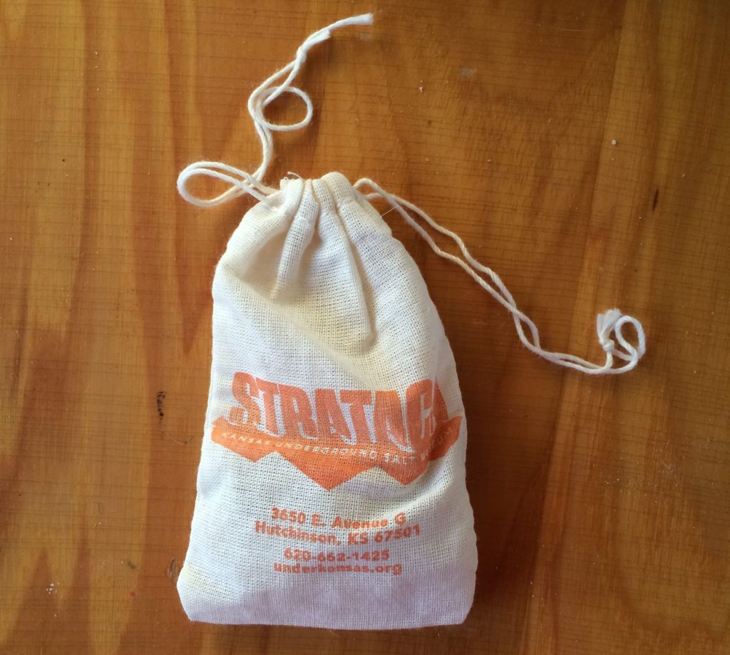 Bag of salt from Strataca