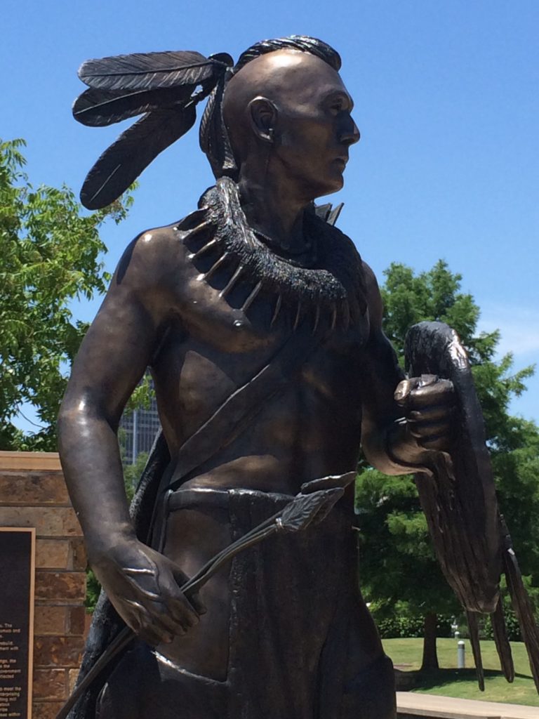 Cherokee statue