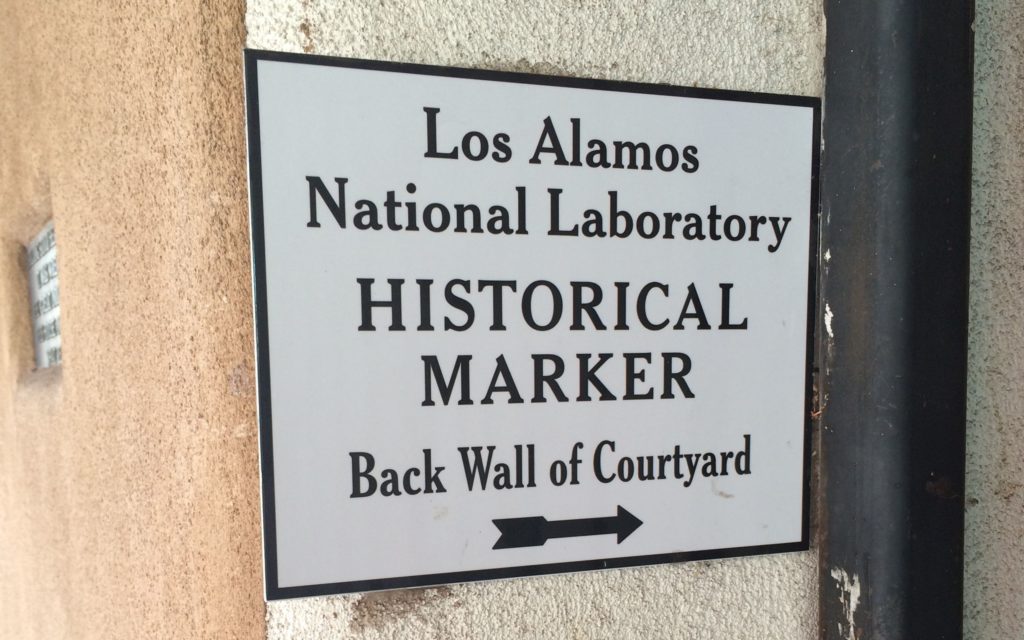 Los alamos marker