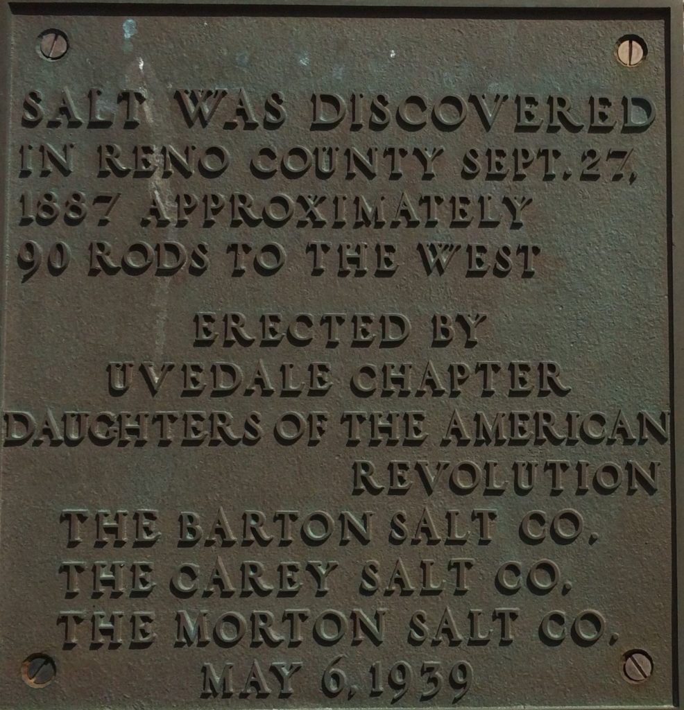 Salt discovery plaque