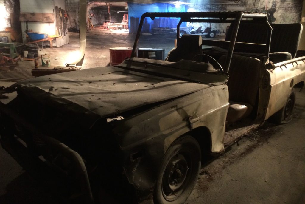 one of the vehicles they used