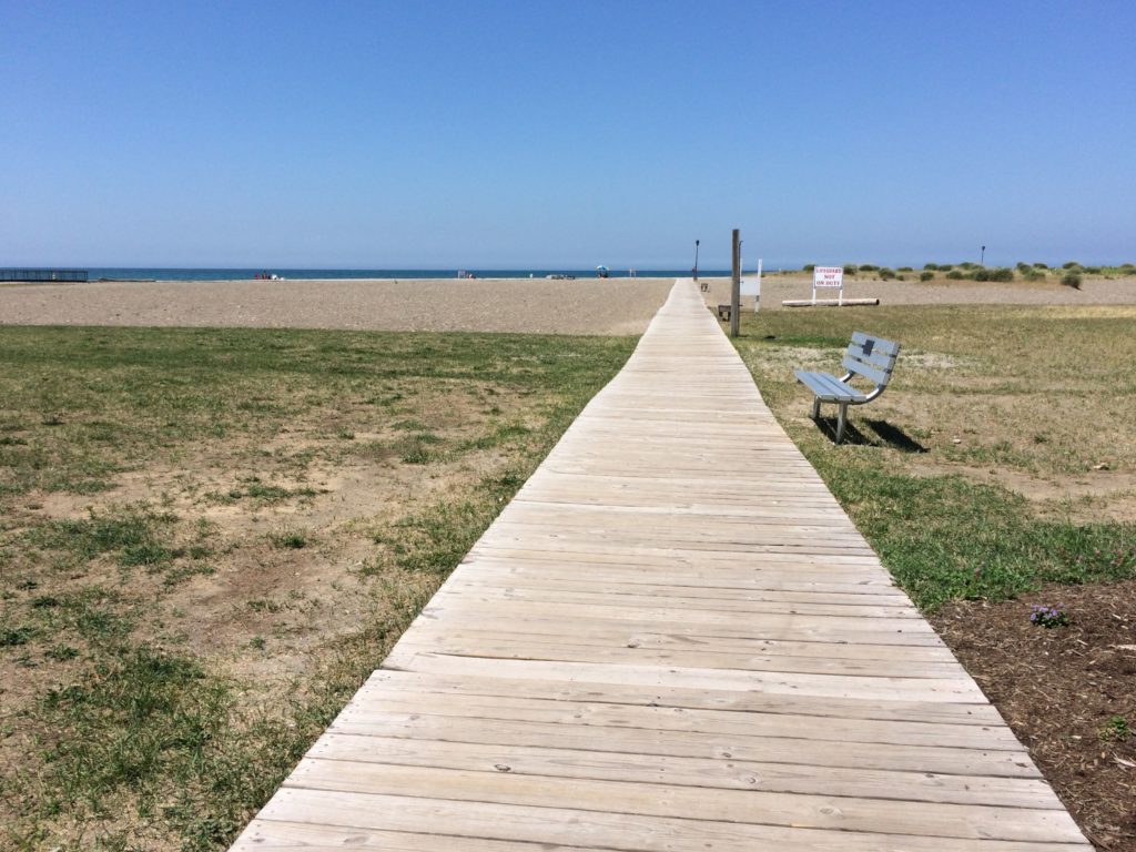 Boardwalk to the beach