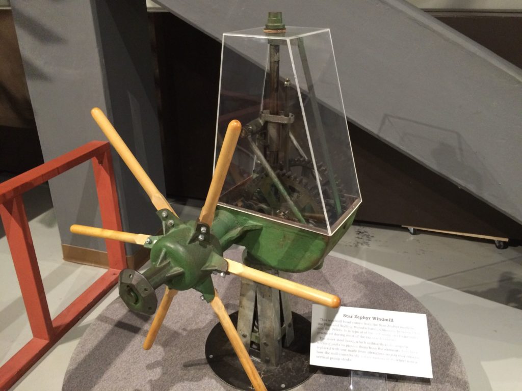 How rotary motion is used to pump water