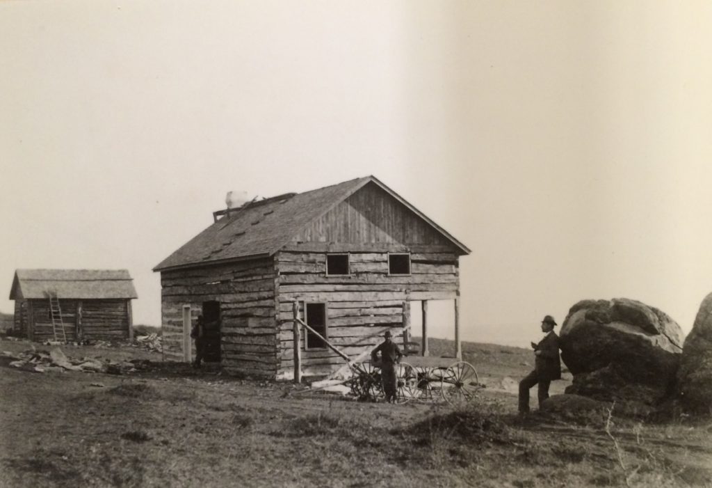 JA Ranch under construction 1878