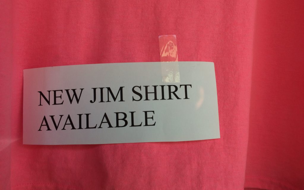 New Jim Shirt available