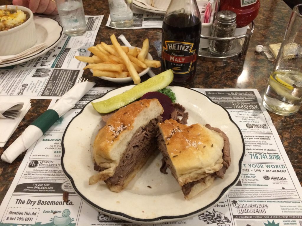 Beef on weck