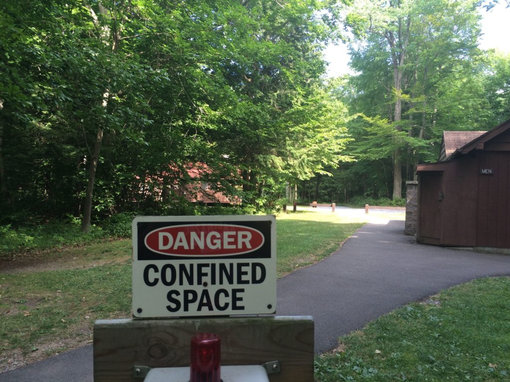 Danger Confined Space