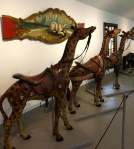 Giraffes from carrousel