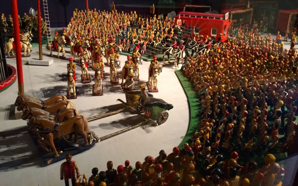 Horses and Chariots with audience