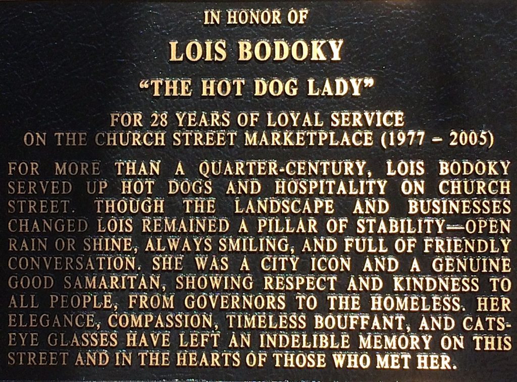 Lois Bodoky The Hot Dog Lady text