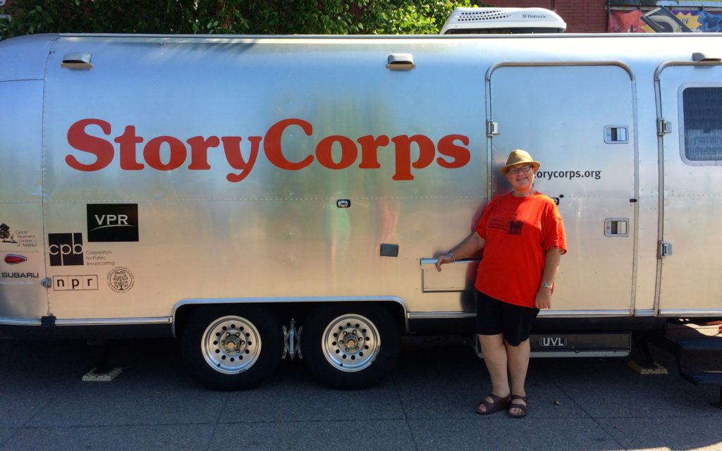 Me with the Story Corps Airstream