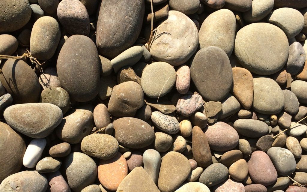 Rocks on the beach