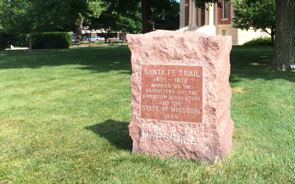 Santa Fe Trail marker