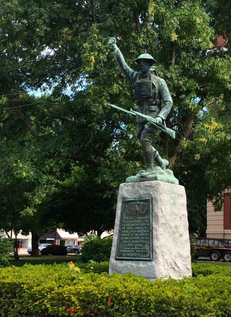 WW I Statue