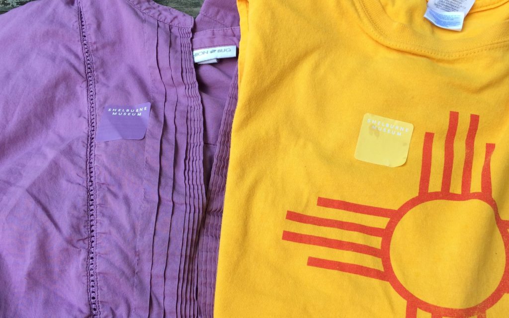 shirts with stickers