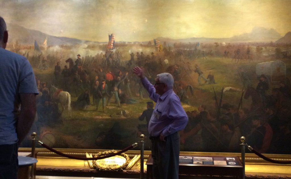 battle-of-cedar-creek-painting